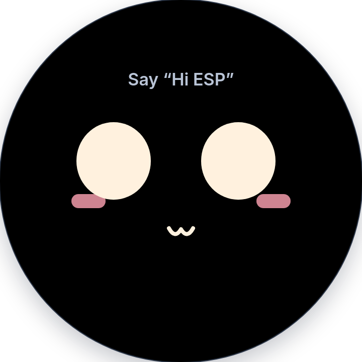 VoCat waiting for “Hi ESP”