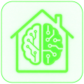 Clevr House neon logo