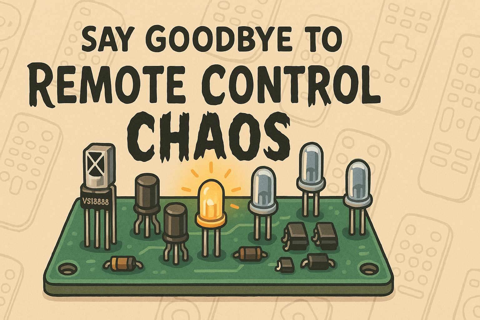 Say Goodbye to Remote Control Chaos: Build the Ultimate DIY Smart IR Blaster