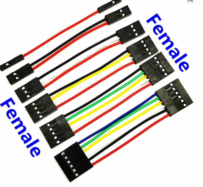 Dupont female to female 8 Pin cable connector