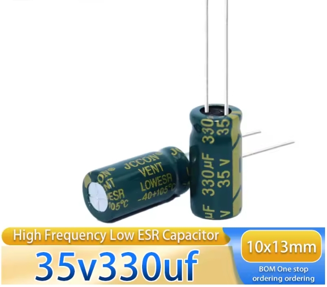 35v330uf 10X13 High frequency low resistance capacitor
